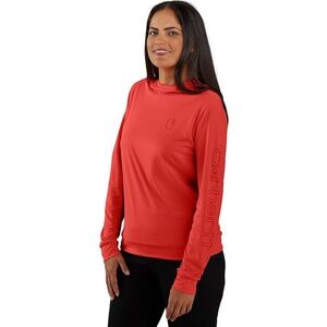 Carhartt Force Sun Defender Hooded Long Sleeve Shirt UPF Hiking Fishing Workwear